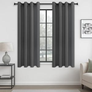 MRTREES Cortina Opaca Termica, 2 Piezas 140×160cm Cortinas…