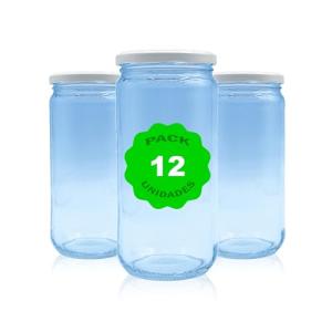 Pack 12 Botes,frascos,tarros,envases de cristal con tapa/ce…