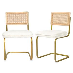 CangLong Pack de 2 Comedor Tapizadas, Sillas de Cocina Mode…