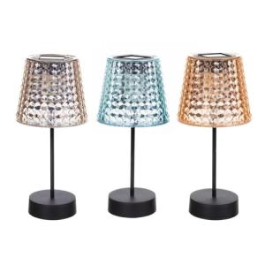 LOLAhome Set de 3 lámparas solares LED de sobremesa | 3 lám…