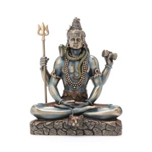 BY SIGRIS Figura Shiva Sentado Crudo de Resina 15 * 7 * 13c…