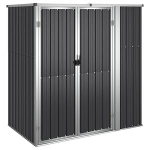 Cobertizo para herramientas de jardín (161 x 89 x 161 cm),…