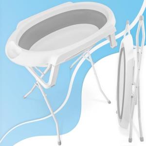 ALMAR Baby Bañera plegable para bebe hasta 36 meses con pat…