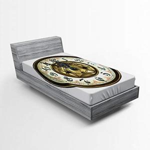 ABAKUHAUS Reloj Sábana Elastizada, Reloj Antiguo con la Car…