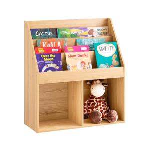 SoBuy Librería Infantil Estantería Montessori con 3 Estante…