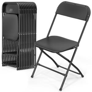 Bonnlo Set de 12 Sillas Plegables – Sillas de Comedor, Jard…