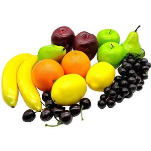 Aisamco 21 Piezas de Frutas Artificiales Surtidas de Frutas…
