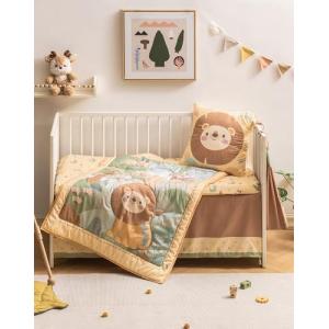 ROBOTIME Juego de ropa de cama de 5 piezas para cuna de beb…