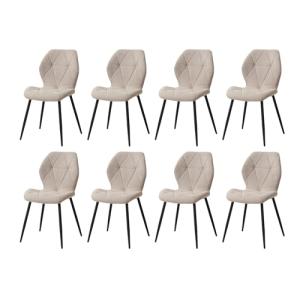 GrandCA HOME Juego de 8 Sillas de Comedor, Sillas de Comedo…