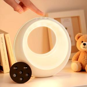 Auxmir Lámpara de Mesita de Noche LED Recargable 2000mAh, L…