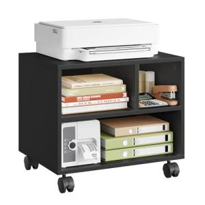 WOLTU Mesa para Impresora con Ruedas, Soporte de Impresora,…