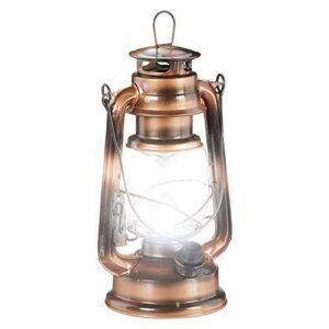 Relaxdays Farol LED, Lámpara vintage decorativa, A pilas, C…