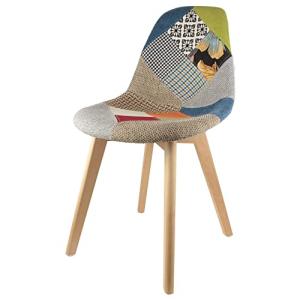 The Concept Factory Silla 85x56x47 CM Patchwork HD3090-LGSP…