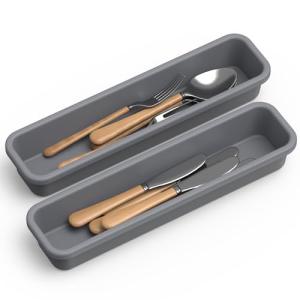 K KORKUAN Organizador Cubiertos para Cajon, DIY Organizador…