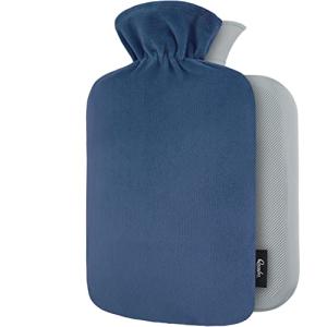Bolsa de Agua Caliente con Funda - Funda de Vellón Premium…