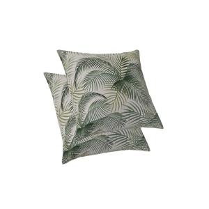 ggaimwf Fundas de cojín de Hojas Tropicales Hoja Verde Coji…