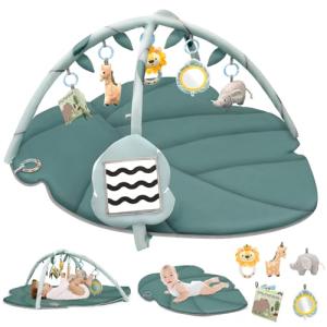 Vanplay Alfombra de Juego para Bebés con 6 Juguetes, Alfomb…