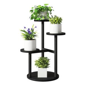 IBUYKE 4 Niveles Estanteria para Plantas de Madera, Soporte…