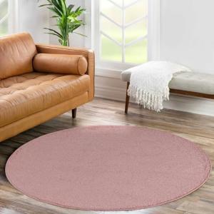 HomebyHome Alfombras Redondas de Pelo Corto Robusta Gabbeh…