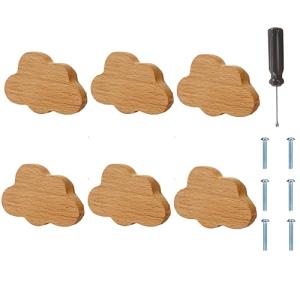 ED-Lumos Pomos madera de armario Tiradores para Cajones Per…