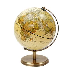 Exerz 14cm Globo Antiguo - Mapa en Español - Decoración de…