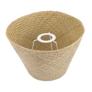 SHINEOFI Pantalla Mesa De Ratán De Estilo Rústico Cubierta…