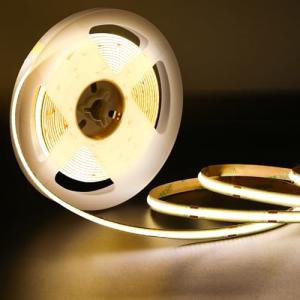 Amdelne Cob Tira Led 4000k, 5M Regulable, Juego De Tiras De…