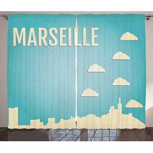 ABAKUHAUS Francia Cortinas, Marsella Paisaje de la Ciudad,…