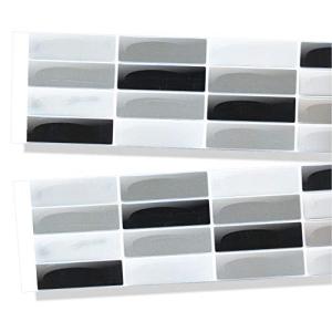vie Cenefa Adhesiva Gris Cocina 8 cm ancho, Con relieve tip…