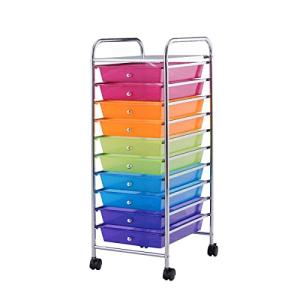 GIANTEX Carro de Almacenamiento 10 Cajones, Estantería con…