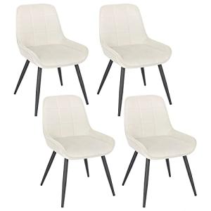 WOLTU 4X Sillas de Comedor, Silla Ergonómica con Respaldo,…