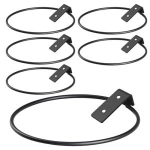 CHUENHEI 6 Soportes Plegables para macetas de Pared de Meta…