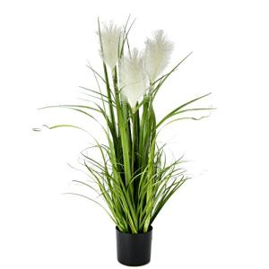 Planta Artificial de Pampas en Maceta, Hierba Artificial, H…