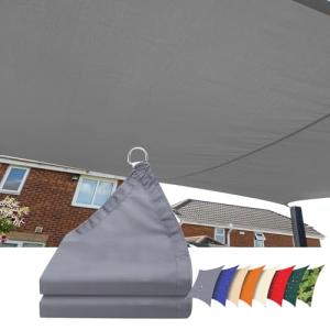 Toldo Vela de Sombra Impermeable,Toldos de Vela Rectangular…