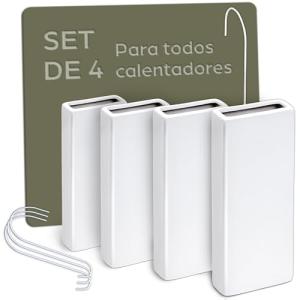 Praknu Humidificador para Radiador de Cerámica - 4 Piezas c…
