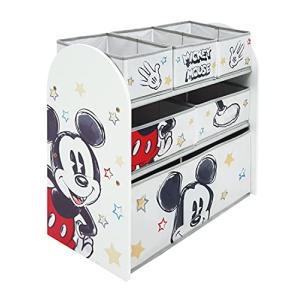 ARDITEX Mueble Organizador de Juguetes Mickey Mouse, Estant…