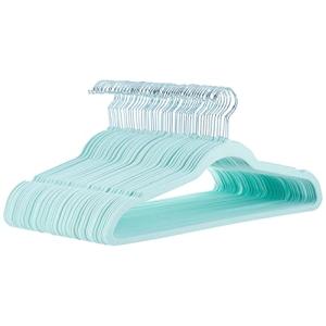 Amazon Basics perchas para ropa, antideslizantes, delgadas…