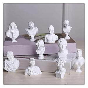 Gisela – Juego de 10 Mini estatuas de Yeso mitología Griega…