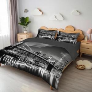 Juego de Funda Nórdica 2 Piezas Cama 80/90 Microfibra Suave…