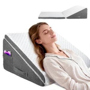 Almohada de cuña de espuma viscoelástica para cama y sofá,…