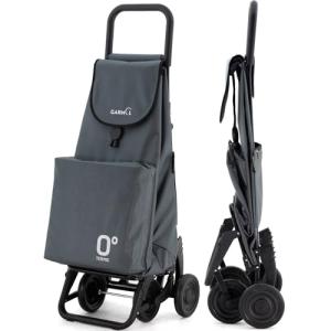 Garmol Carro Compra, Acero Pintado EPOXI, Gris, 66L