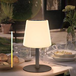 Postlucky Lampara de Mesa Solar Inalámbrica Lámpara Escrito…