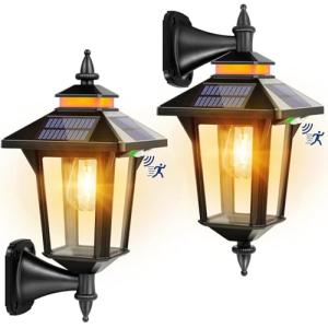 COLBOR Farolas Solares Exterior, Luz Solar Exterior con Sen…