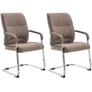 CLP Set De 2 Sillas Cantilever Anubis XXL En Tela I Sillas…