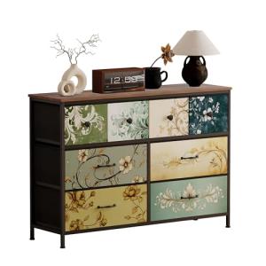 UnbYuro Cómoda de tela con cajones para dormitorio, pasillo…