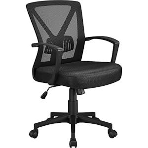 Yaheetech Silla Oficina Estudio Escritorio Silla de Trabajo…