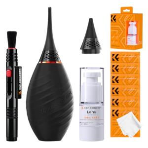 K&F Concept Kit de Limpieza de Cámaras,10 en 1 Cleaning Kit…