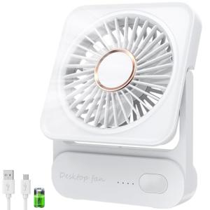 Ajgvq Ventilador de Mesa USB, Ventiladors de Escritorio Reg…