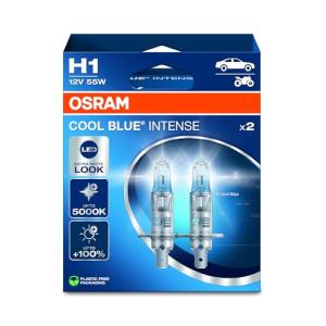 OSRAM COOL BLUE INTENSE H1,  100% más de brillo, hasta 5.00…