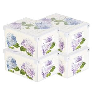 Set de 4 Cajas de Armario con Tapa – Organizadores de Cambi…